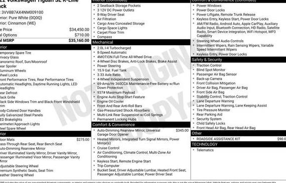 VOLKSWAGEN TIGUAN 4MOTION 2022 3VV8B7AX4NM009100 image